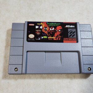 Venom Spider-Man: Separation Anxiety for Nintendo SNES
